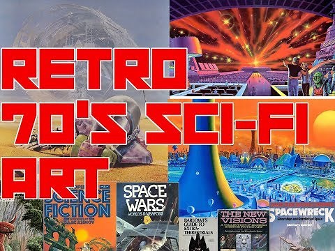 Retro 70s Sci-Fi Art!