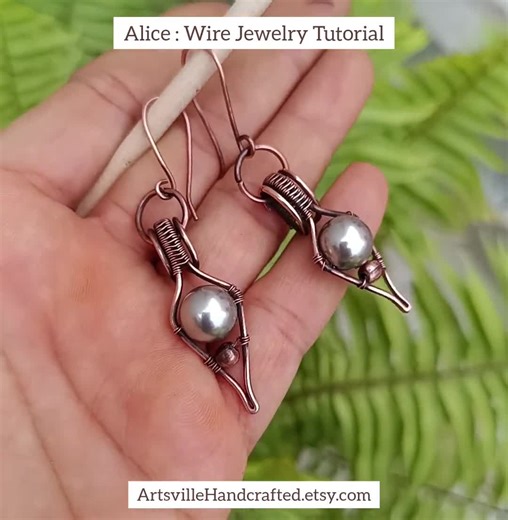 Wire Wrap Jewelry Tutorial for Beginners: Easy Pendant and Earring Designs Step-by-Step, DIY Christmas Jewelry Gifts