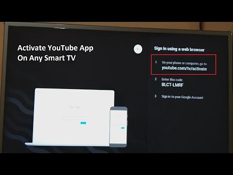 youtube.com/tv/activate On Smart TV