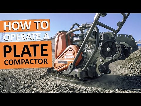How to Use a Plate Compactor, Step-by-Step Instructions