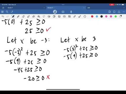 Solving Real-Life Problems with Quadratic Inequalities
