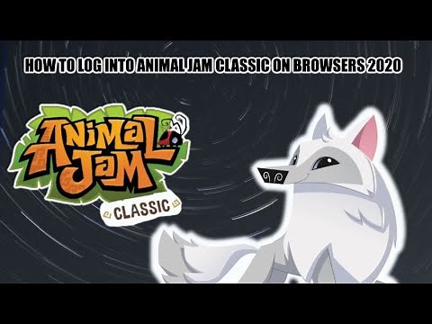 How to log into Animal Jam Classic on browsers 2020! (Read pinned comment)