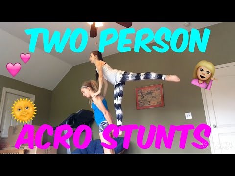 Two Person Acro Stunts