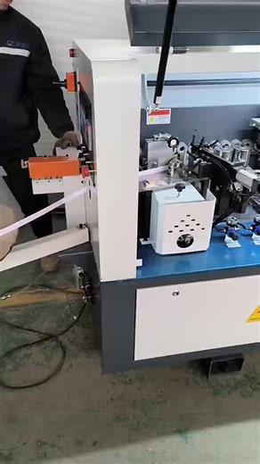 Woodworking Wood Based Panels Machinery PVC Edge Banding Making Automatic Edge Bander Gluer PVC Edge Banding Gluing Machine