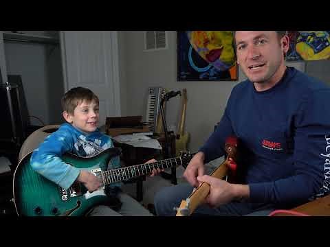 Your Child's Very First Guitar Lesson | Total Beginner