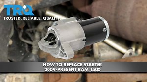 How to Replace Starter 2009-2018 Ram 1500