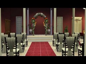 The Sims 4 My Builds -Willow Creek Church Tour