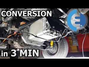 CONVERSION INTO ELECTRIC in 3 minutes – DIY VW T3 syncro #EVWT
