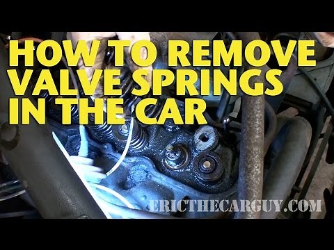 How To Remove Valve Springs In The Car -EricTheCarGuy