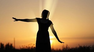 Silhouette, Dance, Girl. Free Stock Video