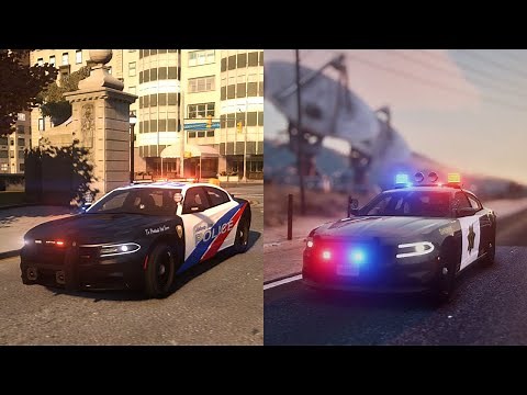 GTA IV LCPDFR vs GTA V LSPDFR