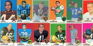 1969 Topps Football Cards - 12 Most Valuable - Wax Pack Gods
