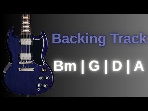 B Minor Guitar Backing Track