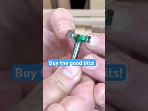 Router bit suggestions for small flattening sleds #workshop #router #woodworking