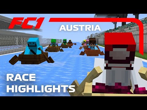 Minecraft F1 Boat Race | Austrian GP 2021