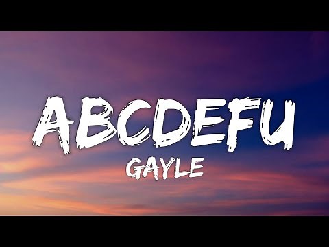 [1 HOUR] GAYLE - abcdefu (Lyrics)