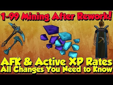1-99 Mining Guide! Fast & AFK Methods [Runescape 3] New Post-Rework