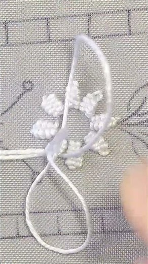 How to Make Beautiful Flower Embroider SHORT