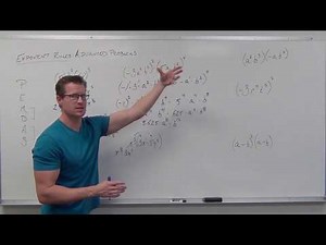 Exponent Rules -- Advanced Problems (TTP Video 63)
