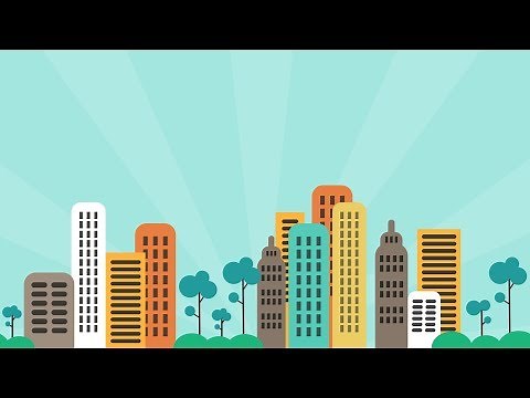 PowerPoint Animation Tutorial Motion Graphic City