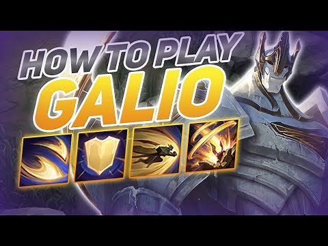 HOW TO PLAY GALIO SEASON 11 | NEW Build & Runes | Season 11 Galio guide | League of Legends
