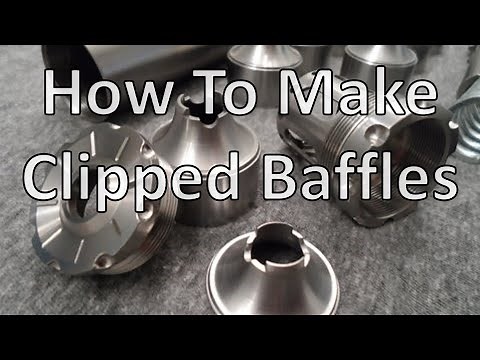 How To Make Clipped Baffles / baffle drilling jig XRT Tactical / XRT Engineered