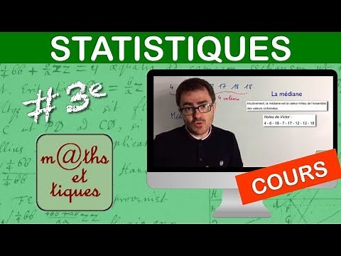 THE COURSE: Statistics - Third