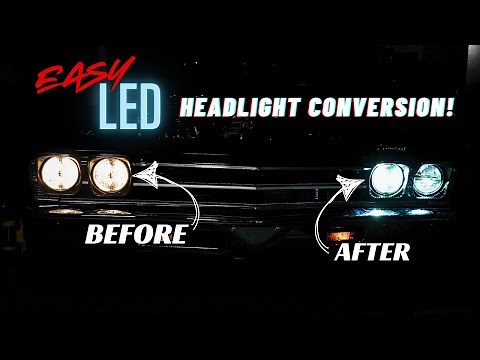 How to Convert your Old Headlights to Modern LEDs