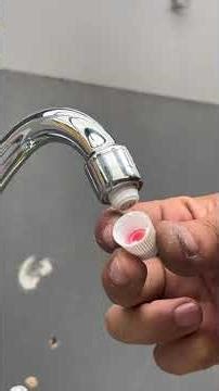 The toothpaste tube hack that fixes your faucetSmart, quick, and #USA #HomeHack #DIYPlumbing
