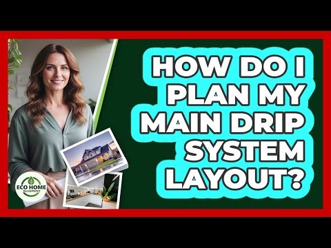 How Do I Plan My Main Drip System Layout?