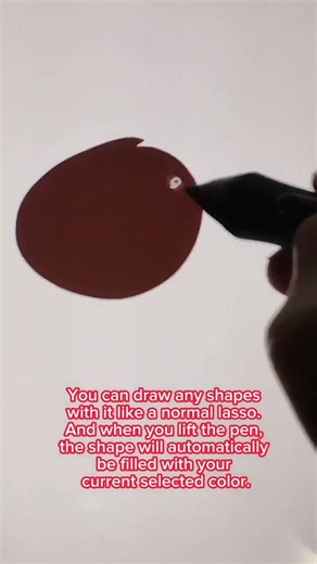 How to use the lasso tool to paint! | Shorts