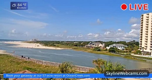 【LIVE】 Webcam Myrtle Beach - South Carolina | SkylineWebcams