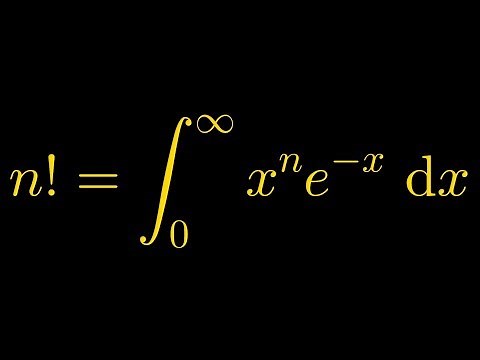 Proof of Euler's Integral Formula (Gamma Function)