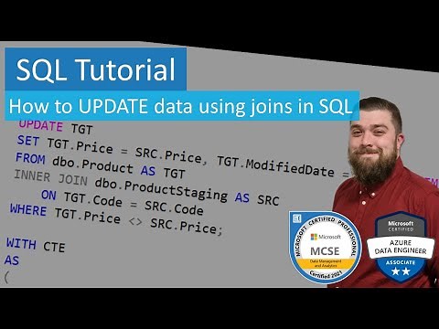 SQL Tutorial - How to update data using joins in SQL