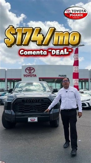Toyota Tundra for $174/mo at Toyota of Pharr