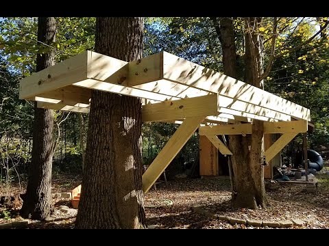 How to Build a Backyard Treehouse - Part 1