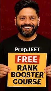“From Zero to JEE Main Ranker in 90 Days! Free Physics Crash Course – Jan 2026”