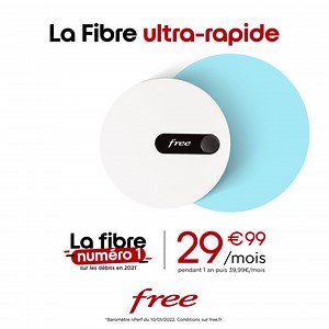 La Fibre ultra-rapide - Jusqu'à 5 Gbit/s partagés en débit descendant | Free