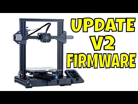 Creality Ender 3 V2 Firmware Update - Motherboard and Display