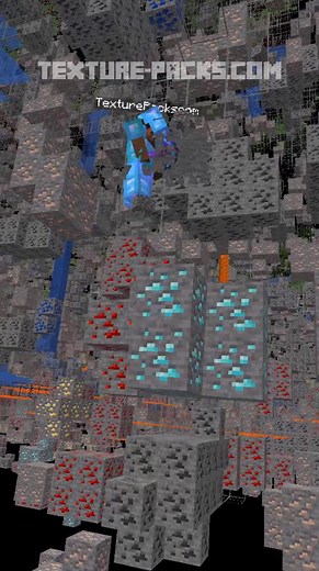 This is the Minecraft X-Ray texture pack! #minecraft | Minecraft Texture Pack