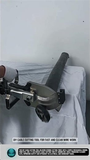 DIY Cable Cutting Tool for Fast and Clean Wire Work #tools
