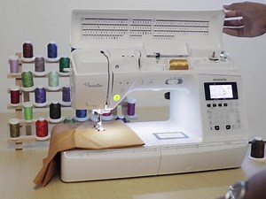 Sleek, stylish, perfect for whatever your sewing needs may be...it’s PS500. With 100 built-in stitches, buttonhole styles, fonts and so much more—Pacesetter is a must-have machine for sewers and menders who appreciate high-tech features. https://www.brother-usa.com/products/ps500 | Brother Sews