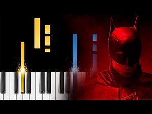 The Batman (2022) - Main Theme - Piano Tutorial