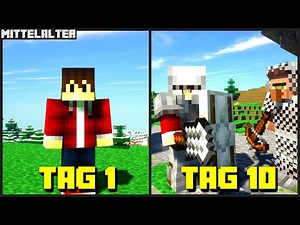 10 Tage Minecraft aber im Mittelalter