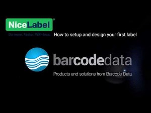 Nicelabel how to setup and design your first label