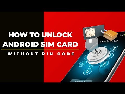 How to Unlock SIM Card on Android Without PIN Code? Step-By-Step Tutorial | Android Data Recovery