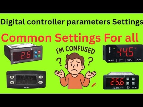 Basic Chiller Controller Parameters | Easy Guide for Beginners Hindi#idplus974 #controller