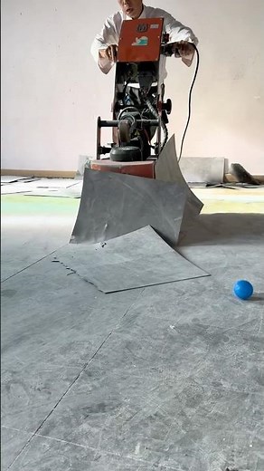 Industrial Floor Scraping Process #satisfyling @MNnhattech