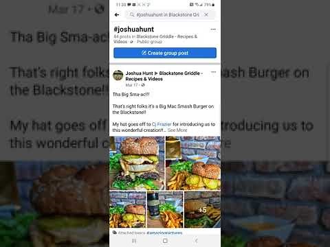 Blackstone Griddle - Recipes & Videos Facebook Group Tutorial
