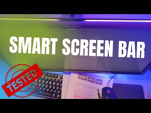 Actually tested - Yeelight Smart Screenbar Monitor Light PRO with ambient light and wireless control